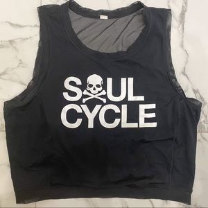 Soul Cycle lululemon Crop Top